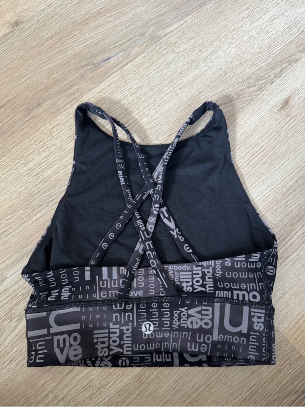 Lululemon high neck longline energy bra